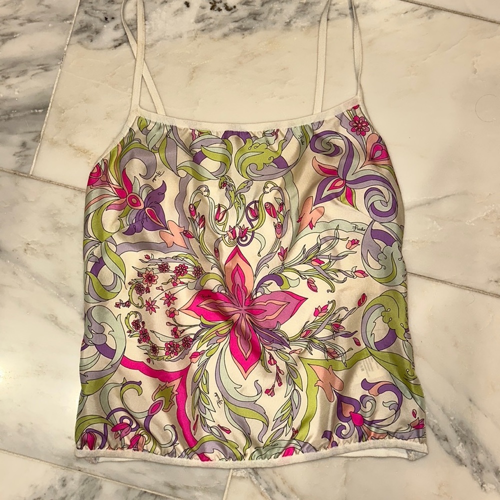 Emilio Pucci tank